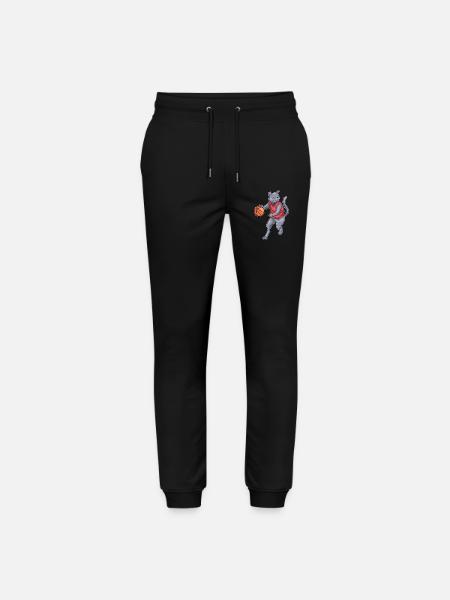Chat Basketteur Basketteur Basketball - Pantalon de jogging bio MOVER Stanley/Stella unisexe - noir