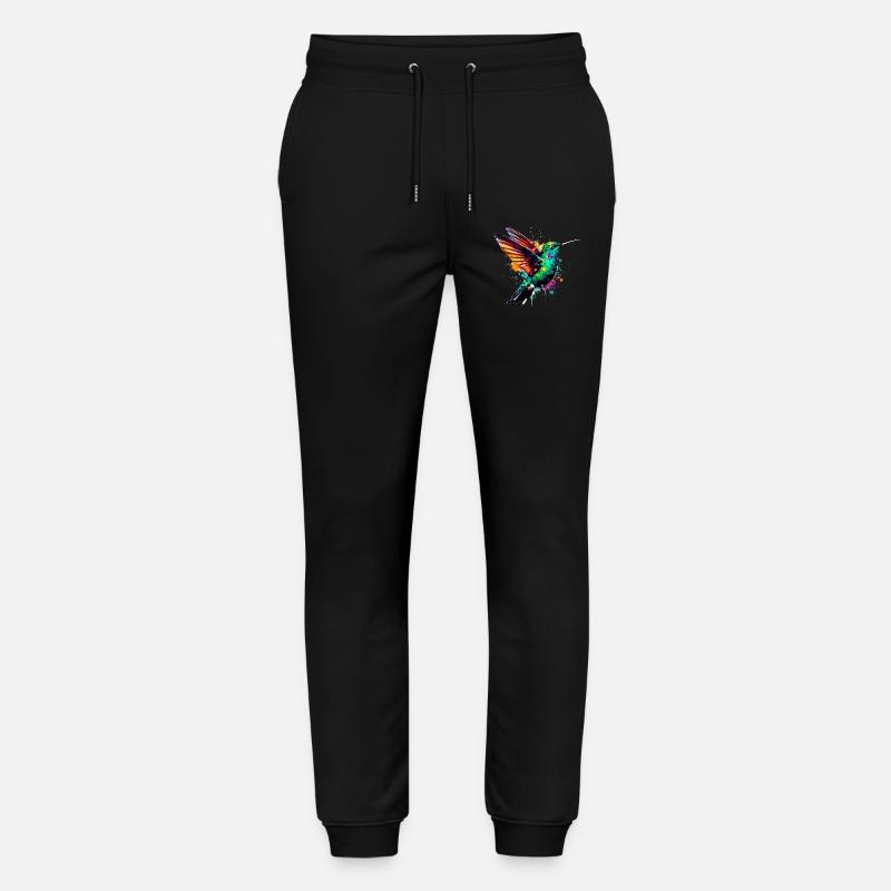 Kolibri - Stanley/Stella Unisex Bio Jogginghose Mover  - Schwarz