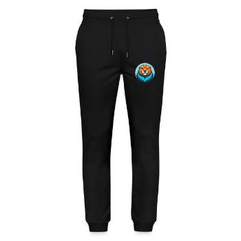 Marmot Cute Kawaii Cartoon Clipart Animal Pet Logo - Stanley/Stella Mover Unisex Organic Jogging Trousers - black - Front - Marisol (170cm) & Nik (191cm)