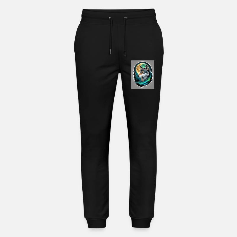 Mondwald-Wolfensiegel - Stanley/Stella Unisex Bio Jogginghose Mover  - Schwarz