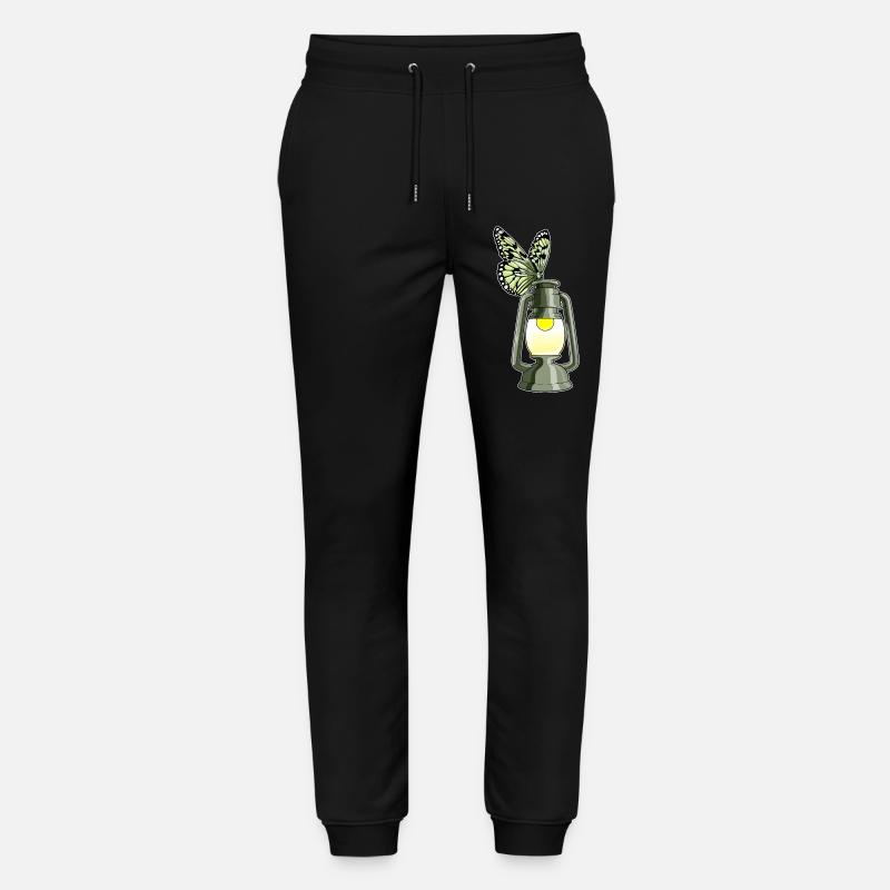 Schmetterling Laterne - Stanley/Stella Unisex Bio Jogginghose Mover  - Schwarz
