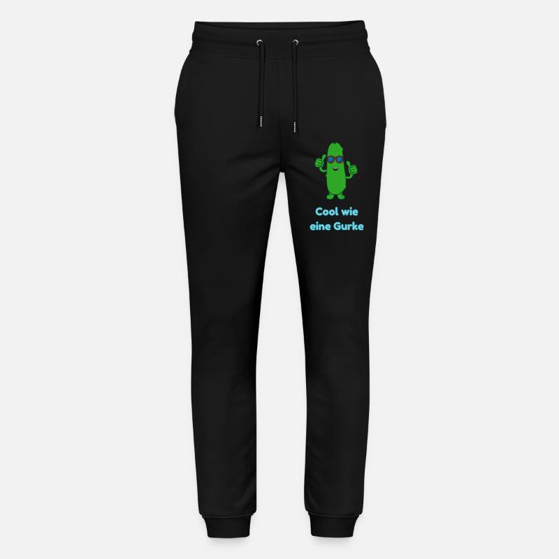Cool wie eine Gurke - Stanley/Stella Unisex Bio Jogginghose Mover  - Schwarz