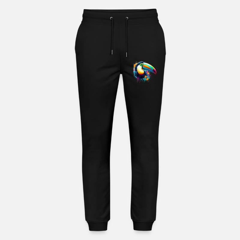 Tukan - Stanley/Stella Unisex Bio Jogginghose Mover  - Schwarz