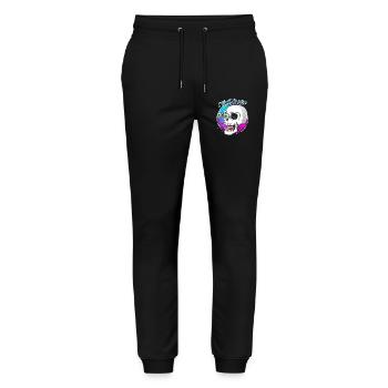 Mort de rire - Pantalon de jogging bio MOVER Stanley/Stella unisexe - noir - Devant - Marisol (170cm) & Nik (191cm)