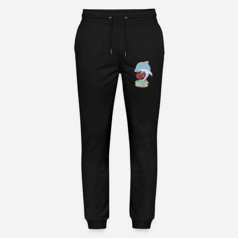 Delfin Weihnachten Paket - Stanley/Stella Unisex Bio Jogginghose Mover  - Schwarz