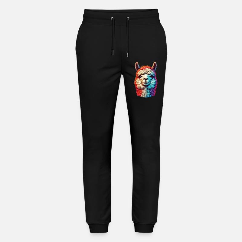 Alpaka - Stanley/Stella Unisex Bio Jogginghose Mover  - Schwarz