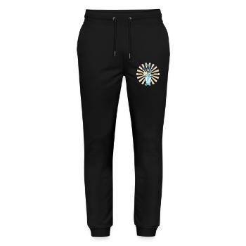 Profitez de Tin Gonic - Pantalon de jogging bio MOVER Stanley/Stella unisexe - noir - Devant - Marisol (170cm) & Nik (191cm)