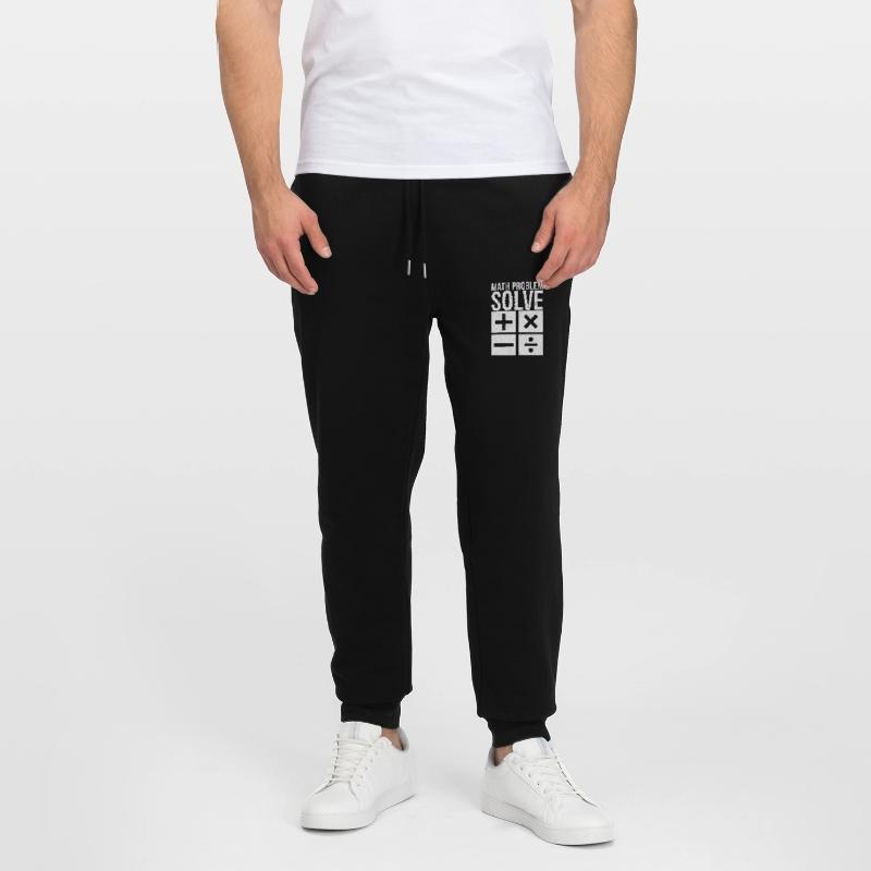math problem solve Stanley/Stella Mover Unisex Organic Jogging Trousers