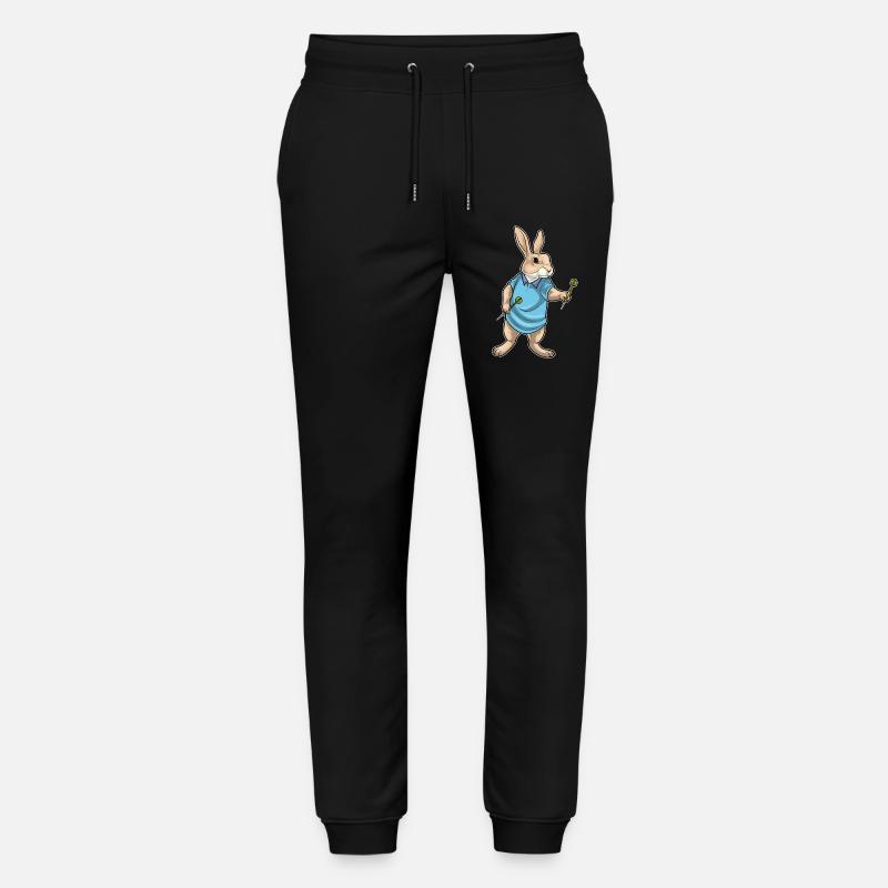 Hase Dart Dartpfeil - Stanley/Stella Unisex Bio Jogginghose Mover  - Schwarz