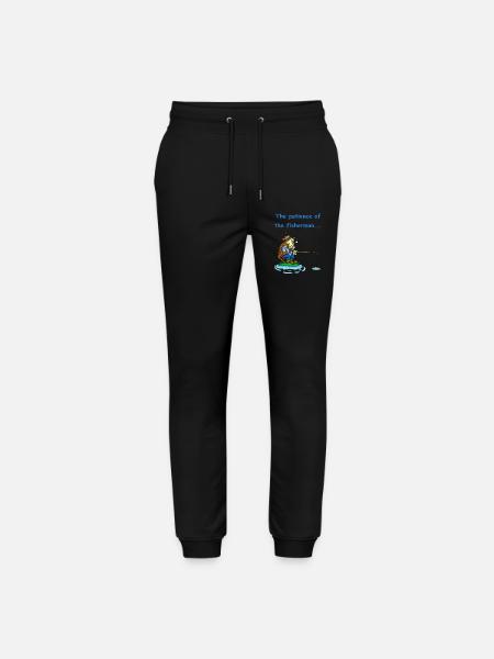 The Fisherman's Patience - Stanley/Stella Mover Unisex Organic Jogging Trousers - black