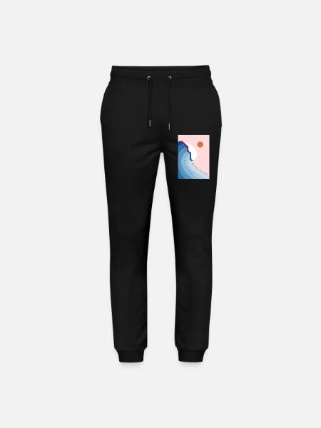 Dance with the waves 2 - Stanley/Stella Unisex Bio Jogginghose Mover - Schwarz