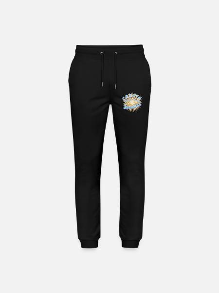 Gestalten Sie Ihren eigenen Sonnenstrahl - Stanley/Stella Unisex Bio Jogginghose Mover  - Schwarz
