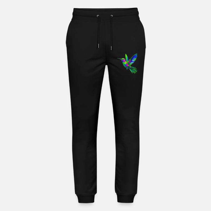 Kolibri - Stanley/Stella Unisex Bio Jogginghose Mover  - Schwarz