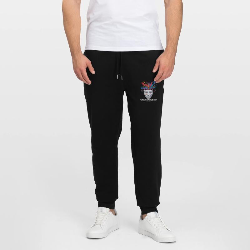 Mind Unleashed | Watts Psychedelic Insight Stanley/Stella Mover Unisex Organic Jogging Trousers