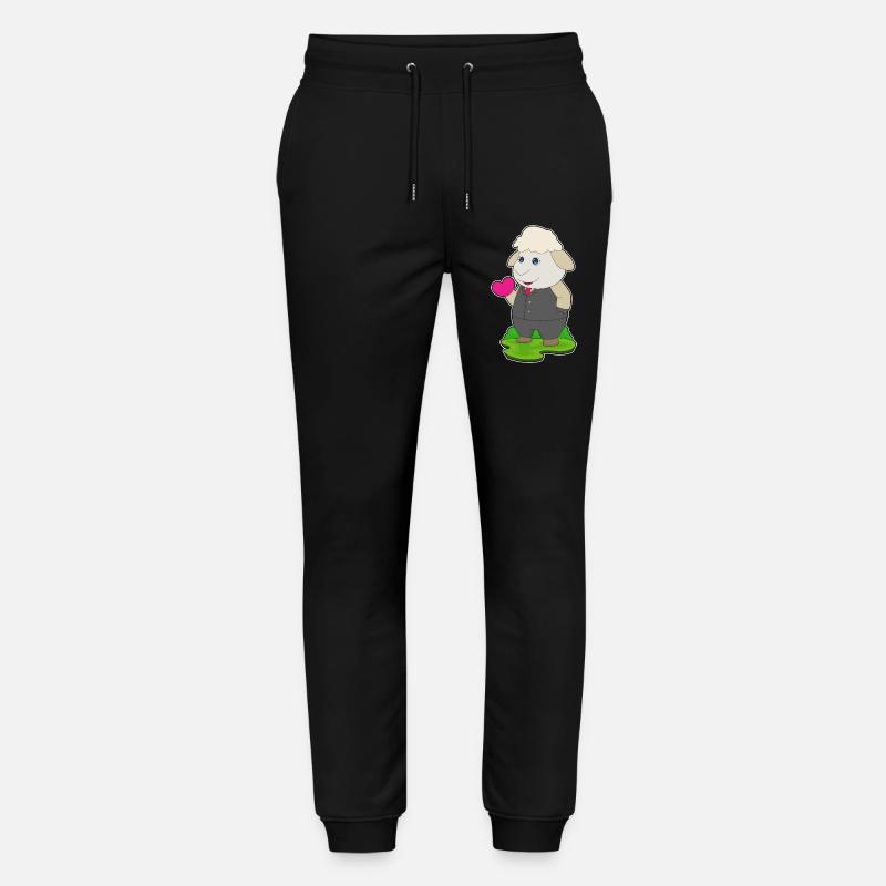 Mouton Marié Costume Mariage - Pantalon de jogging bio MOVER Stanley/Stella unisexe - noir