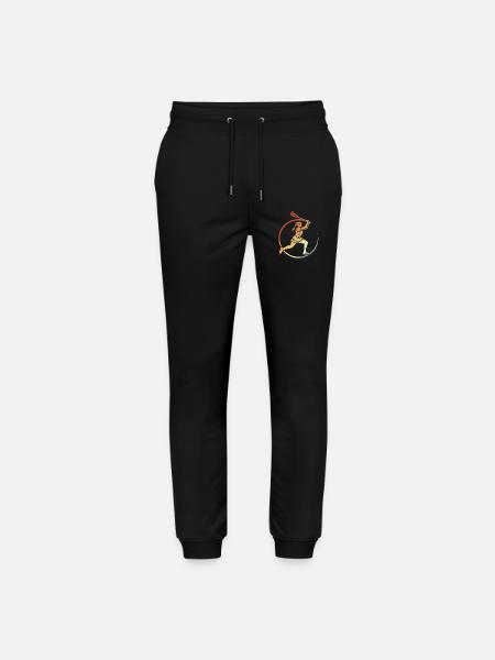 Women's Lacrosse - Stanley/Stella Mover Unisex Organic Jogging Trousers - black