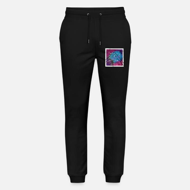 Abstrakte Kunst - Stanley/Stella Unisex Bio Jogginghose Mover  - Schwarz