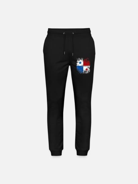 Fierté panaméenne, drapeau panaméen - Pantalon de jogging bio MOVER Stanley/Stella unisexe - noir
