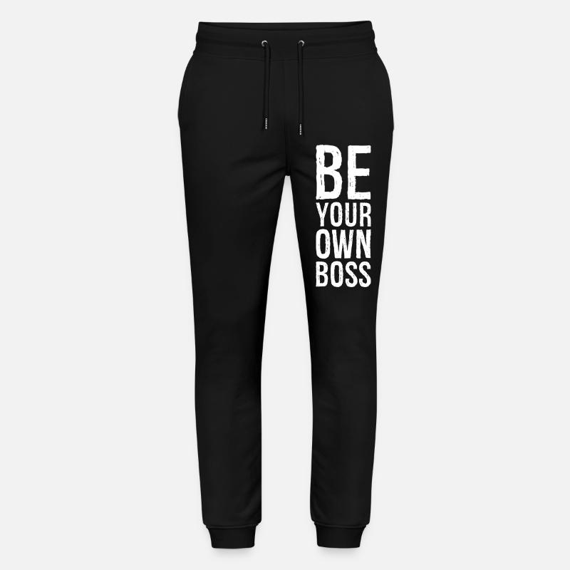 Sei dein Eigener - Stanley/Stella Unisex Bio Jogginghose Mover  - Schwarz