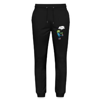 Need a coffee - Stanley/Stella Mover Unisex Organic Jogging Trousers - black - Front - Marisol (170cm) & Nik (191cm)