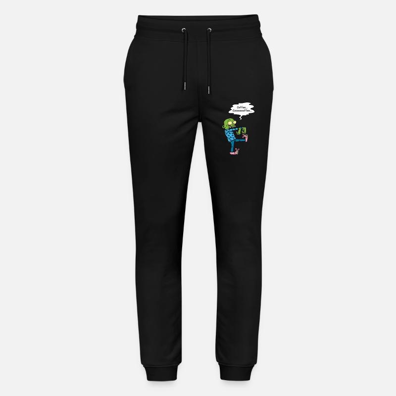 Brauchen Sie einen Kaffee - Stanley/Stella Unisex Bio Jogginghose Mover  - Schwarz