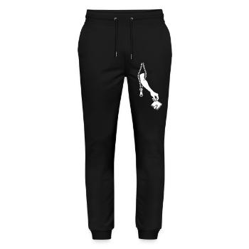 pickpocket - Stanley/Stella Mover Unisex Organic Jogging Trousers - black - Front - Marisol (170cm) & Nik (191cm)