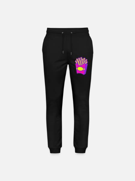 Frites Pop Art - Pantalon de jogging bio MOVER Stanley/Stella unisexe - noir