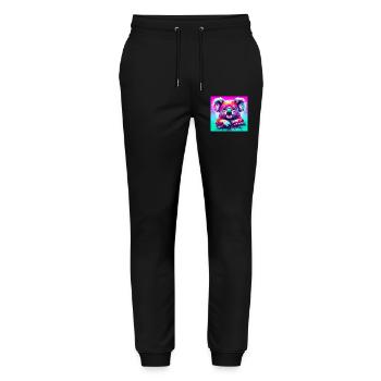 Koala - Pantalon de jogging bio MOVER Stanley/Stella unisexe - noir - Devant - Marisol (170cm) & Nik (191cm)