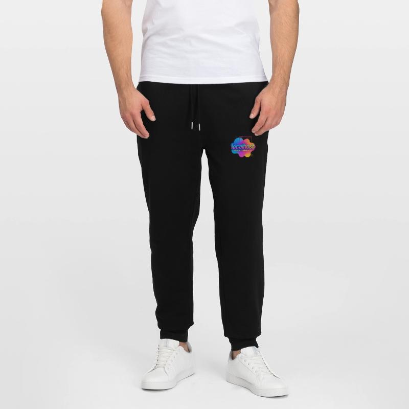 Localhost Colorful Graphic Tee for Developers Stanley/Stella Mover Unisex Organic Jogging Trousers