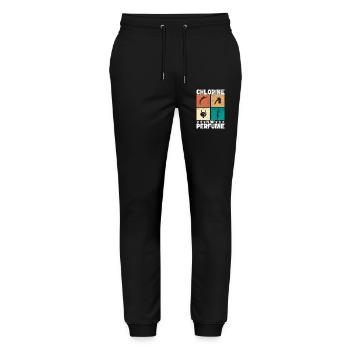 Diving diving board - Stanley/Stella Mover Unisex Organic Jogging Trousers - black - Front - Marisol (170cm) & Nik (191cm)