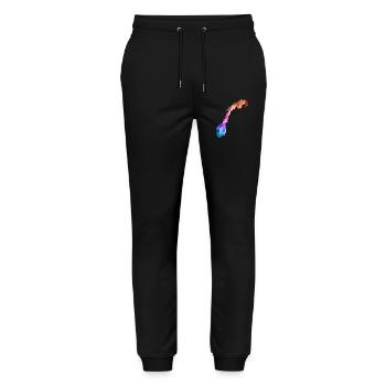 Norway - Norge - Norway - Flag - Scandinavia - Stanley/Stella Mover Unisex Organic Jogging Trousers - black - Front - Marisol (170cm) & Nik (191cm)