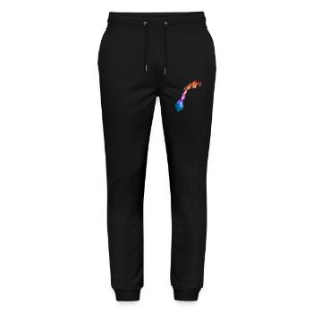 Norway - Norge - Norway - Flag - Scandinavia - Stanley/Stella Mover Unisex Organic Jogging Trousers - black - Front - Marisol (170cm) & Nik (191cm)