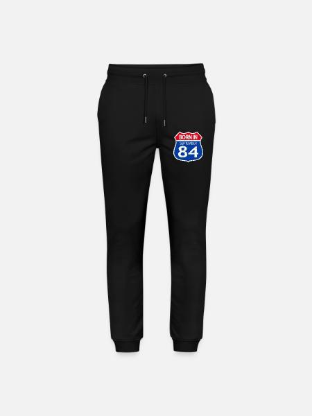 Born_in_September_84 - Stanley/Stella Mover Unisex Organic Jogging Trousers - black