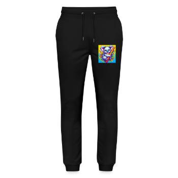 Koala - Pantalon de jogging bio MOVER Stanley/Stella unisexe - noir - Devant - Marisol (170cm) & Nik (191cm)
