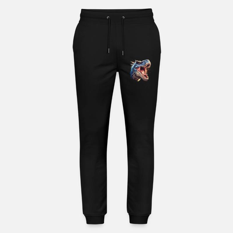 Dino Saurier Dinosaurier - Stanley/Stella Unisex Bio Jogginghose Mover - Schwarz