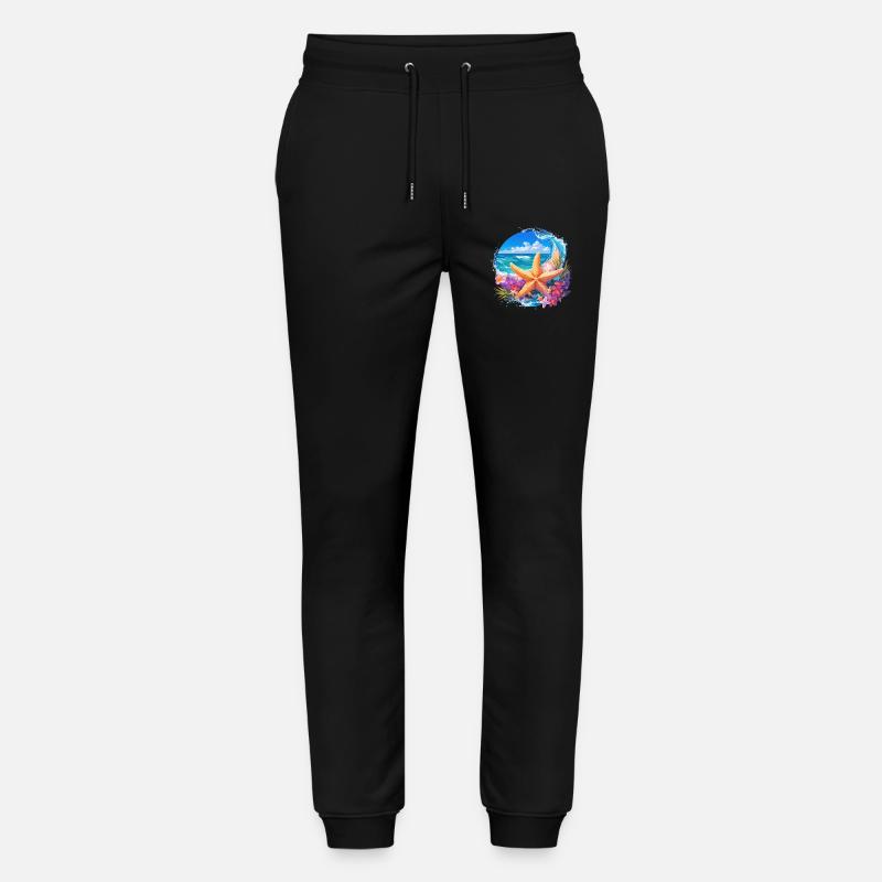Seesterne Seestern - Stanley/Stella Unisex Bio Jogginghose Mover - Schwarz