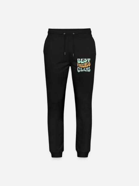 Bester Freundschaftsclub Design - Stanley/Stella Unisex Bio Jogginghose Mover - Schwarz