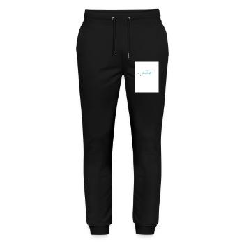 Inspirational Design Personal Empowerment - Stanley/Stella Mover Unisex Organic Jogging Trousers - black - Front - Marisol (170cm) & Nik (191cm)