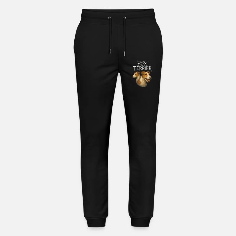 Fox-terrier - Pantalon de jogging bio MOVER Stanley/Stella unisexe - noir