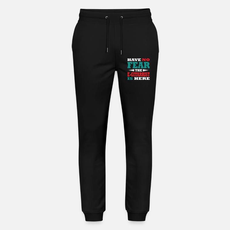 N’ayez crainte, l’E-Gitarrist est là Tenue - Pantalon de jogging bio MOVER Stanley/Stella unisexe - noir