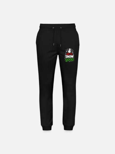 Up to Snow Good - Stanley/Stella Mover Unisex Organic Jogging Trousers - black