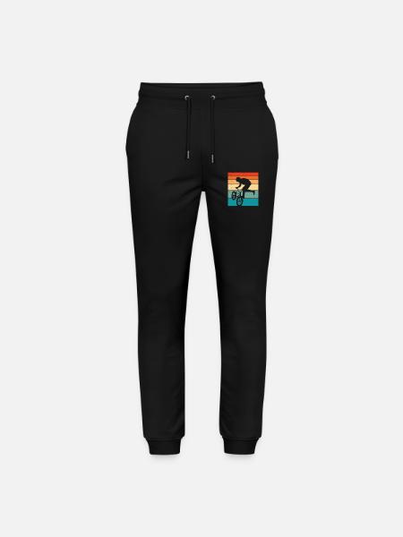 Bmx Retro Bmx Fahrrad - Stanley/Stella Unisex Bio Jogginghose Mover - Schwarz