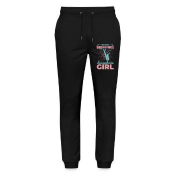 Saxophoniste - Pantalon de jogging bio MOVER Stanley/Stella unisexe - noir - Devant - Marisol (170cm) & Nik (191cm)