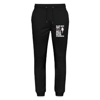 All the best dad wishes you your best swimmer - Stanley/Stella Mover Unisex Organic Jogging Trousers - black - Front - Marisol (170cm) & Nik (191cm)