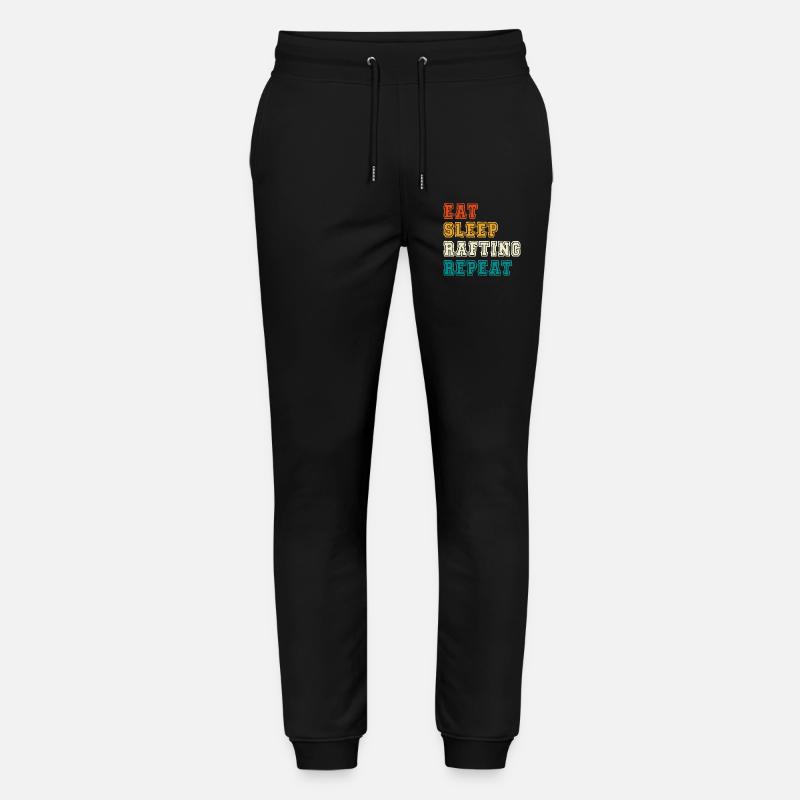 Manger dormir Rafting Répéter - Pantalon de jogging bio MOVER Stanley/Stella unisexe - noir