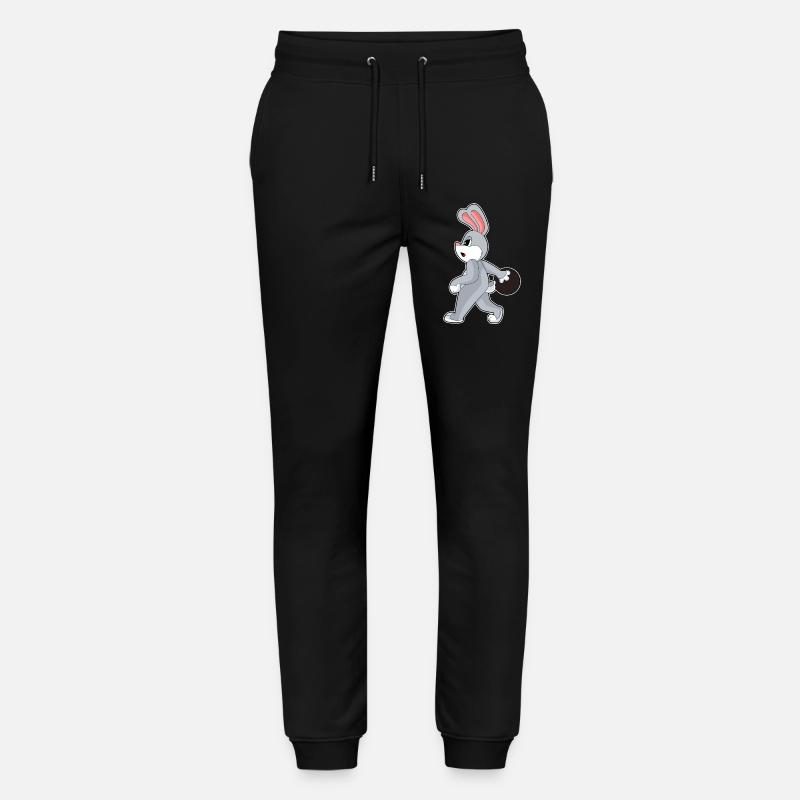 Hase Bowling Bowlingkugel - Stanley/Stella Unisex Bio Jogginghose Mover  - Schwarz