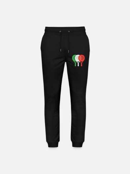 padel-italia2 - Stanley/Stella Mover Unisex Organic Jogging Trousers - black