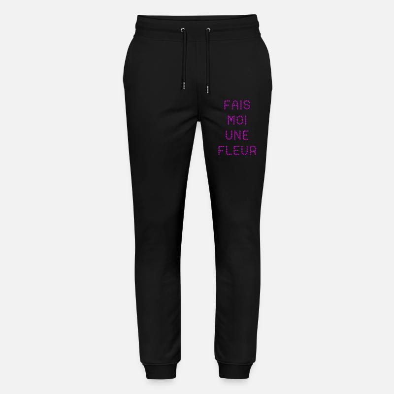 FAIS-MOI UNE FLEUR !  - Pantalon de jogging bio MOVER Stanley/Stella unisexe - noir
