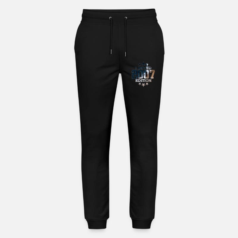 ÉDITION LIMITÉE 2007 19E ANNIVERSAIRE - Pantalon de jogging bio MOVER Stanley/Stella unisexe - noir
