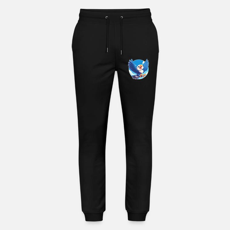 Adler - Stanley/Stella Unisex Bio Jogginghose Mover  - Schwarz